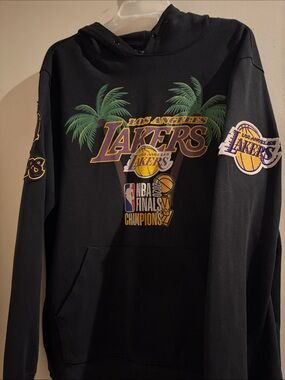 Los Angeles Lakers Black NBA Finals Champions Hoodie